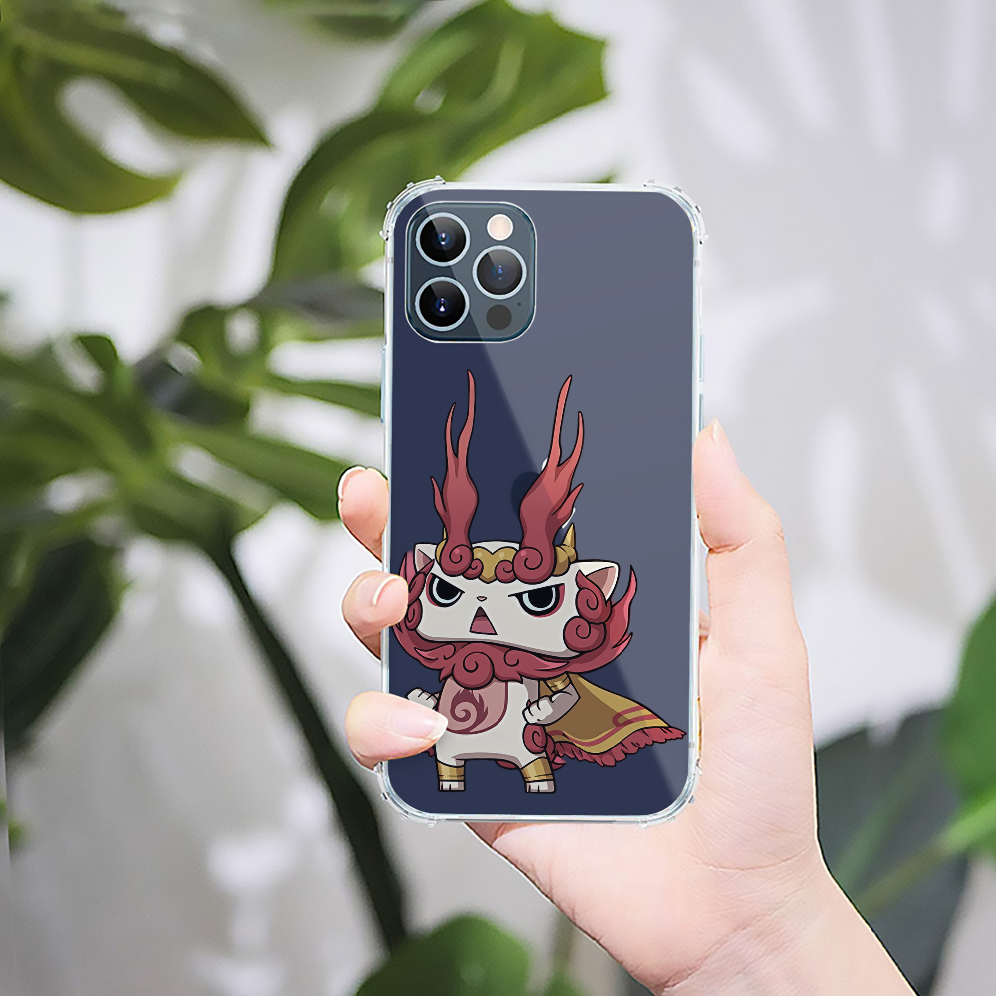 （画像用） 妖怪ウォッチ Yo-kai Watch 【iPhone 12シリーズ対応】透明スマホケース（クリアソフトケース）